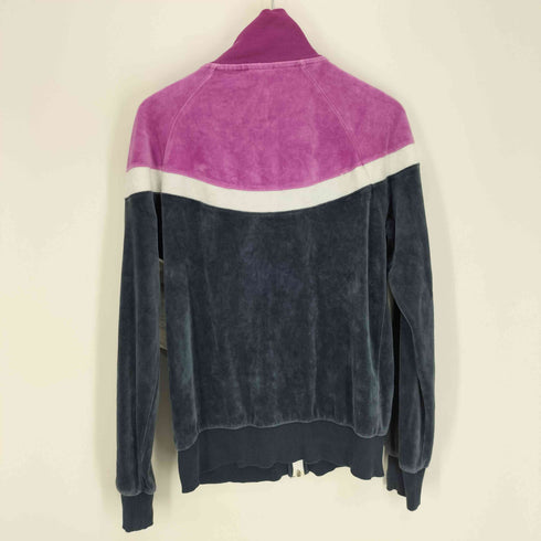 ナイキ NIKE 11AW グレータグ バイカラー ベロア トラックジャケット メンズ JPN:M