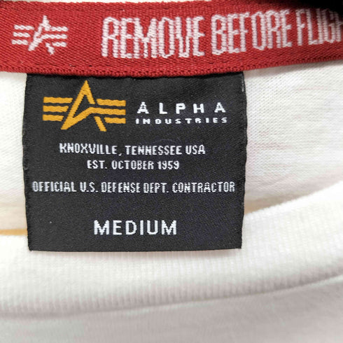 アルファインダストリーズ ALPHA INDUSTRIES DRESSCODE ミリタリーTシャツ メンズ JPN:M