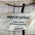 support surface ノーカラーストライプジャケット レディース