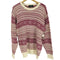 West Drayton コットン ノルディック柄 L/S プルオーバー ニット メンズ L