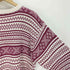 West Drayton コットン ノルディック柄 L/S プルオーバー ニット メンズ L