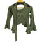SOS SEAMSTRESS ダメージ加工 オフショルダー カットソー Y2K レディース import:S