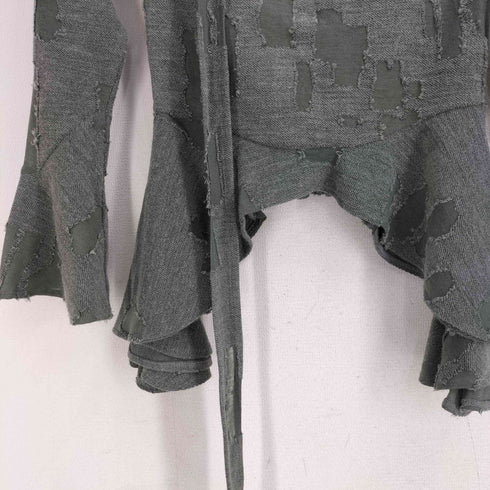 SOS SEAMSTRESS ダメージ加工 オフショルダー カットソー Y2K レディース import:S