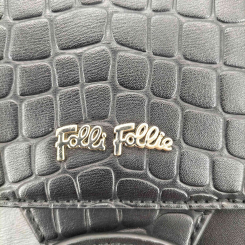 フォリフォリ Folli Follie 型押しショルダーバッグ レディース