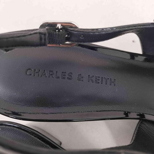 チャールズアンドキース CHARLES&KEITH ダブルストラップ スリングバックメリージェーンパンプス レディース 37