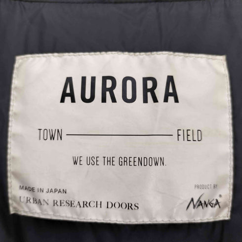 ナンガ NANGA 16AW AURORA オーロラ 防水ジップ ダブルジップ フーディー ダウンジャケット メンズ UK:36