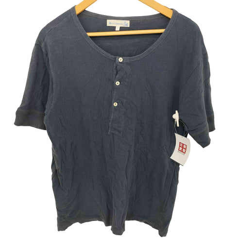 メルツ ベー シュヴァーネン Merz b. Schwanen ドイツ製 S/S ヘンリーネックTシャツ メンズ 7