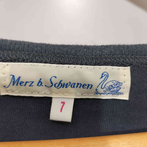 メルツ ベー シュヴァーネン Merz b. Schwanen ドイツ製 S/S ヘンリーネックTシャツ メンズ 7