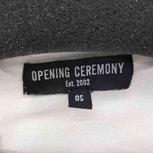 オープニングセレモニー OPENING CEREMONY フリンジ装飾 S/S カットソーワンピース レディース OS