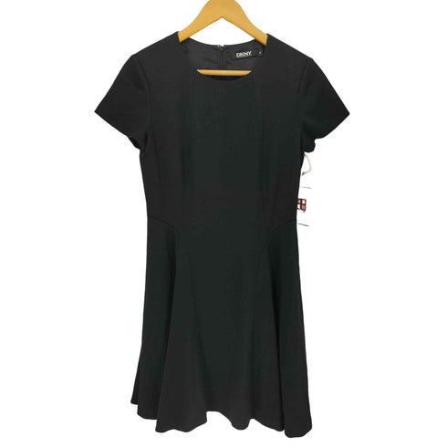 ダナキャランニューヨーク DKNY 切り返し ドレスワンピース S/S レディース US:4
