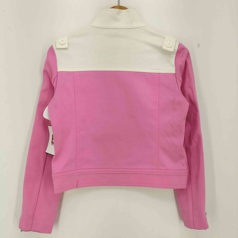 クレージュ courreges ツートン 袖ジップ ジップアップジャケット レディース JPN:38