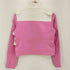 クレージュ courreges ツートン 袖ジップ ジップアップジャケット レディース JPN:38