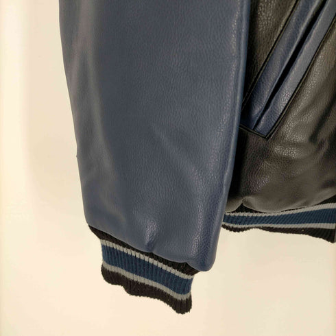 ジェニュインマーチャンダイズ GENUINE MERCHANDISE レザースタジアムジャンパー メンズ JPN:M