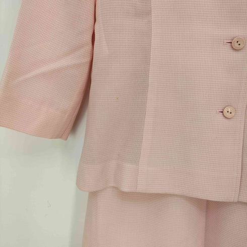 クレージュ courreges チェック ジャケット タイトスカート セットアップ レディース 9R