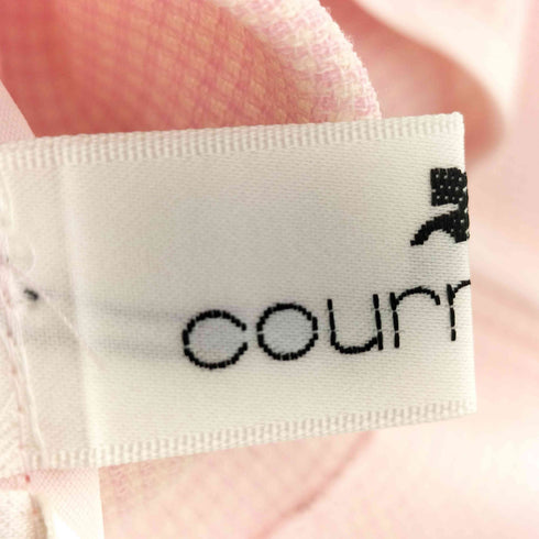 クレージュ courreges チェック ジャケット タイトスカート セットアップ レディース 9R