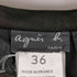 アニエスベー agnes b. レーヨン混 巻きスカート レディース 36