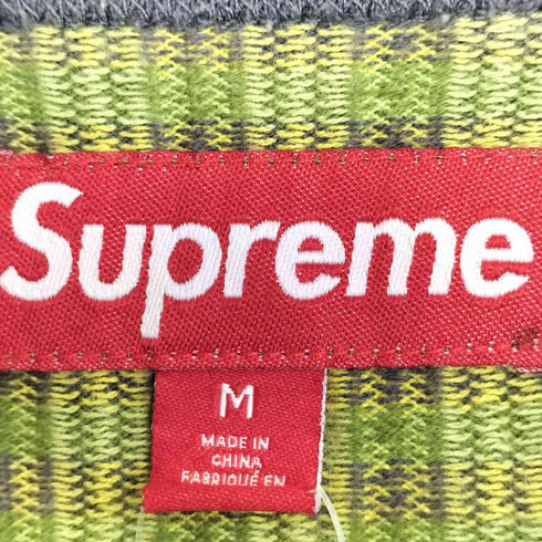 シュプリーム Supreme Grid Jaquard S/S TOP グリッド ジャガード ショートスリーブ トップ Tシャツ メンズ import:M