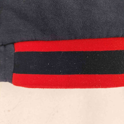 トミージーンズ tommy jeans ロゴ刺繍 スウェットカーディガン スナップボタン メンズ import:L