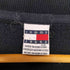 トミージーンズ tommy jeans ロゴ刺繍 スウェットカーディガン スナップボタン メンズ import:L