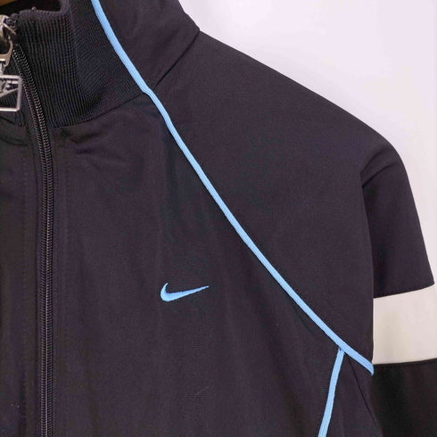 ナイキ NIKE ロゴ刺繍 ハイネック ジャージ トラックジャケット レディース import:M