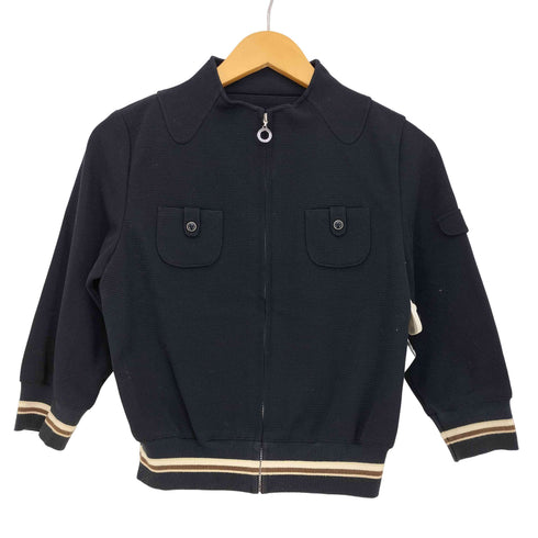 クレージュ courreges 裾袖リブ ジップアップジャケット レディース 9AR