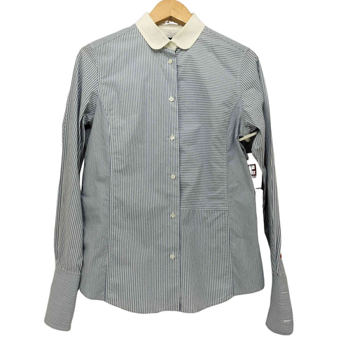 ポールスミスブラックレーベル Paul Smith BLACK LABEL L/S ストライプシャツ レディース JPN:42
