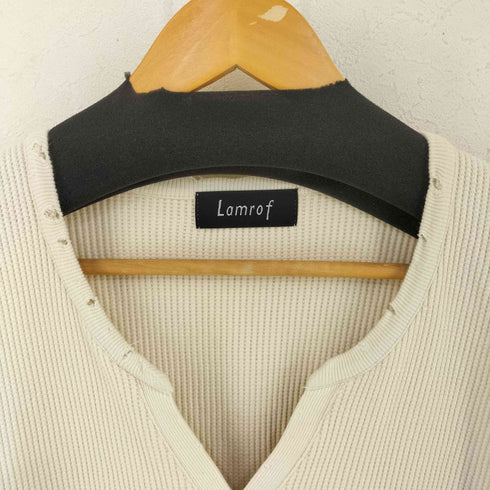 ラムロフ Lamrof ダメージ加工サーマルトップス メンズ JPN:1