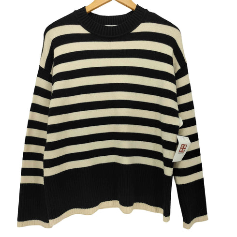 ザラ ZARA ボーダー プルオーバー ニット レディース import:S