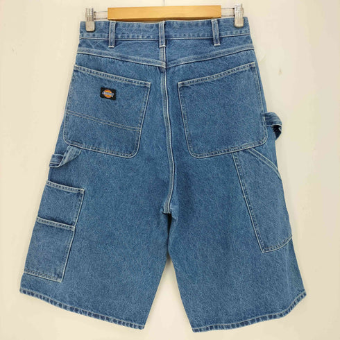 ディッキーズ Dickies 別注 デニム カーペンター ハーフパンツ バギーショーツ レディース JPN:M