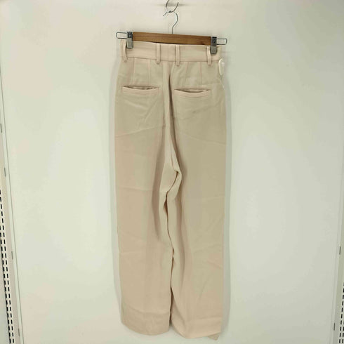 ロクビューティーアンドユースユナイテッドアローズ 6 BEAUTY & YOUTH UNITED ARROWS GEORGETTE TUCK PANTS レディース 32