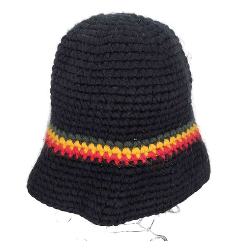 フラグスタフ F-LAGSTUF-F STRIPE KNIT HAT ストライプ ニット ハット メンズ L