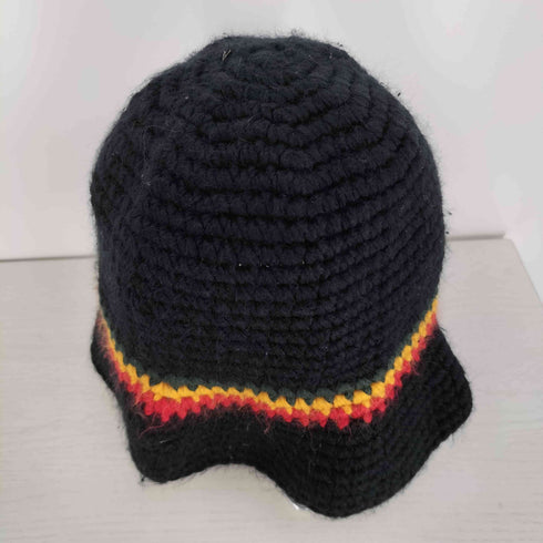 フラグスタフ F-LAGSTUF-F STRIPE KNIT HAT ストライプ ニット ハット メンズ L