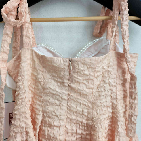 JNYLON STUDIOS ランジェリーデザイン パール ワッフル キャミ ワンピース レディース JPN:M