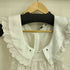 SHORTY IDE レース フリル ノースリーブ ティアードワンピース レディース JPN:S