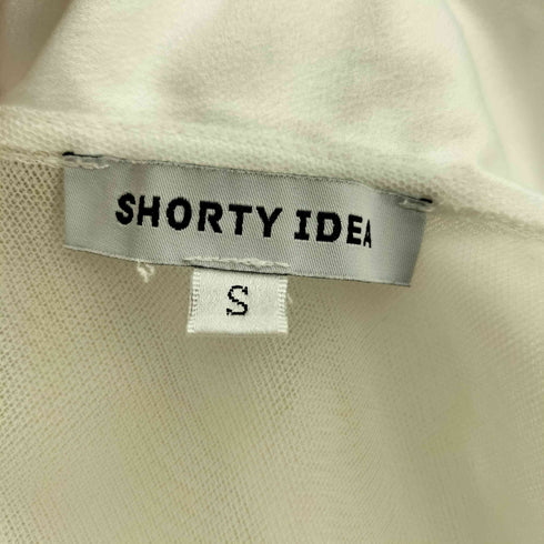 SHORTY IDE レース フリル ノースリーブ ティアードワンピース レディース JPN:S