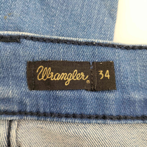 ラングラー Wrangler STRANGLERS コットンポリ スキニー デニム パンツ メンズ 34