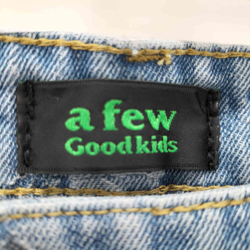 アフューグッドキッズ A FEW GOOD KIDS ロゴ刺繍デニムパンツ メンズ JPN:M