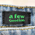 アフューグッドキッズ A FEW GOOD KIDS ロゴ刺繍デニムパンツ メンズ JPN:M