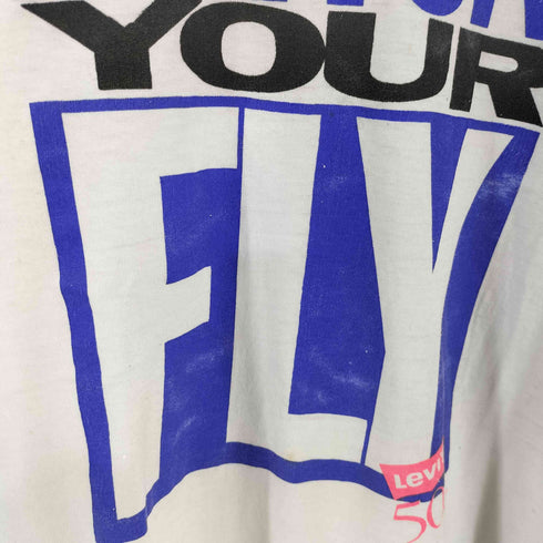 リーバイス Levis シングルステッチ クルーネックTシャツ BUTTON YOUR FLY メンズ