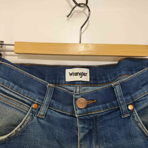 ラングラー Wrangler ロゴ革パッチ ジップフライ デニム パンツ メンズ W32 L32