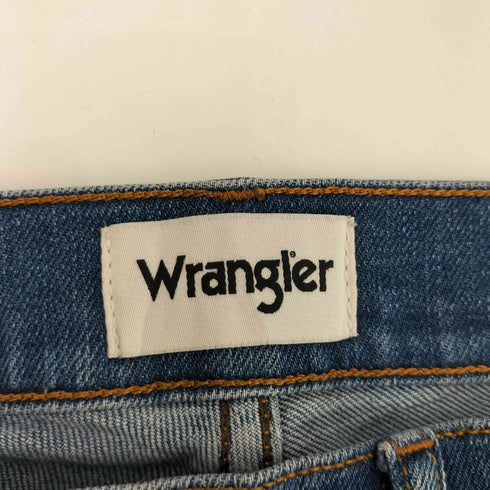 ラングラー Wrangler ロゴ革パッチ ジップフライ デニム パンツ メンズ W32 L32