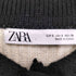 ザラ ZARA コントラスト アクリル ニット カーディガン レディース import:S