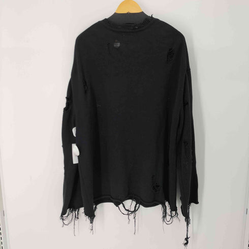 KAMIYA ダメージ加工 USA ニット / DESTROYED KNIT LST メンズ JPN:L