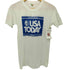 USA製 新聞社企業ロゴプリントTシャツ メンズ import:M