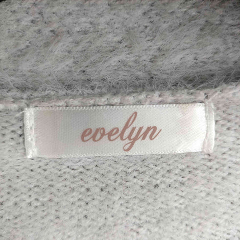 エブリン evelyn ビッグリボンカーデ レディース FREE