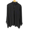 utusiyo L/S オーバーサイズドレープシャツ メンズ