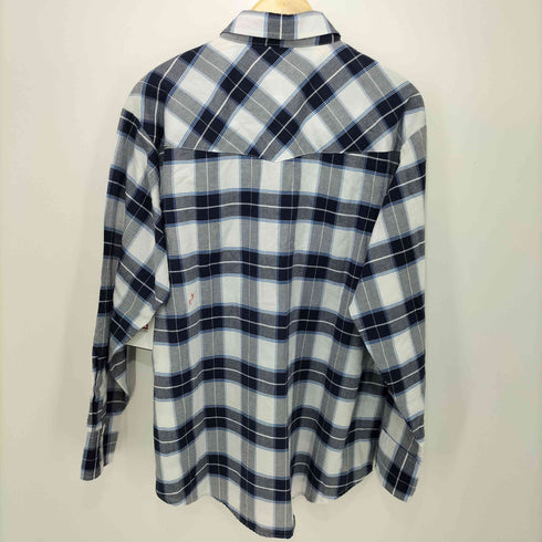 エリーキャトルマン ELY CATTLEMAN フラップポケット チェック ウエスタンシャツ メンズ import:XL