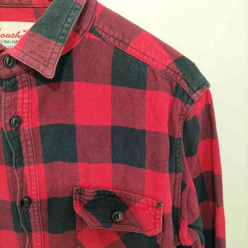 ルーシャット ROUSHATTE L/S ネルシャツ メンズ XL