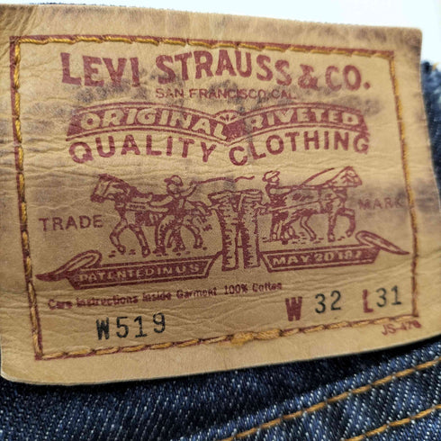 リーバイス Levis W519 ストレートデニムパンツ メンズ 32/31