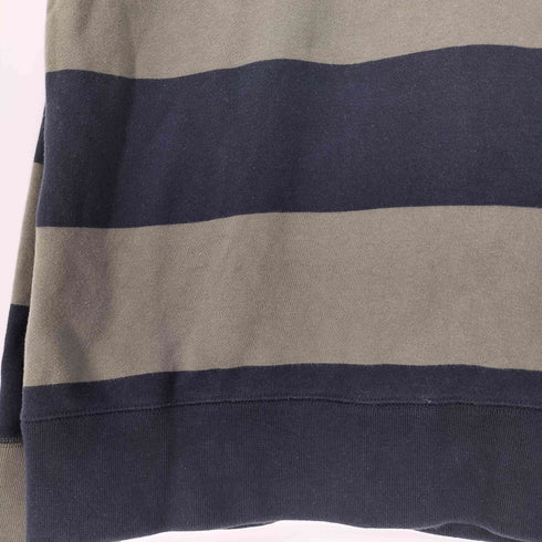 ナイキスケートボーディング NIKE SB Striped Skate Sports Crew-neck ロゴ刺繍 ボーダー クルーネックスウェット メンズ import:XL